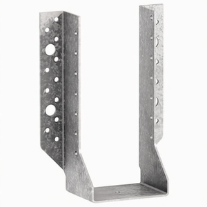 Metal Hangers #### Beam <b>Shoe</b> BSN80/120 2mm Steel Galvanized Outwards Bent Legs Simpson Strong Tie - Product Image 3