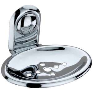 Modern Eco-Friendly Stainless Steel Soap Dish Holder Silver Matte Corner Shelf <b>for</b> Bathroom Hotel Kitchen Application - Product Image 1