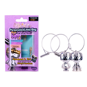 Portachiavi e Moschettoni Personalizzati 'Piccolo Re e Piccola Regina' - Gadget Promozionali - Product Image 2
