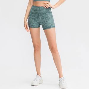 ชุดออกกำลังกายสำหรับผู้หญิงกางเกงขาสั้นเล่นโยคะกางเกงเลกกิ้งเอวสูงสำหรับใส่ไปยิมเสื้อผ้าสำหรับใส่ปั่นจักรยานกางเกงปั่นจักรยาน - Product Image 3