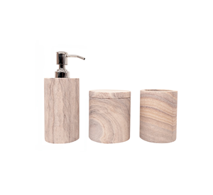 Porte-savon en pierre blanche, porte-dentifrice en marbre pour salle de bain, décoration de la maison, hôtels, meilleure qualité - Product Image 6