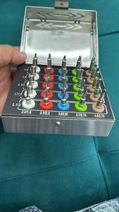 Vente chaude Professionnel 25 Pcs Kit D'implant Dentaire Conique Perceuse Bouchon En Acier Matière Plastique Manuel Machines Puissance Dogmatique - Product Image 6