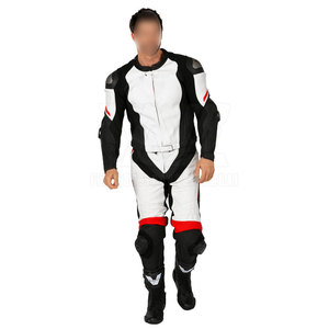 ชุดแข่งมอเตอร์ไซค์น้ำหนักเบาออกแบบได้ตามต้องการชุดหนังมอเตอร์ไซค์ - Product Image 1