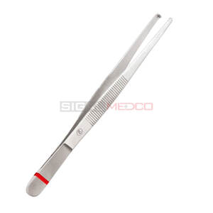 Fórceps de tejido de disección Adson profesional, punta fina, reutilizable, cirugía General, acero inoxidable, SIGAL MEDCO, Clip Manual de Metal - Product Image 2