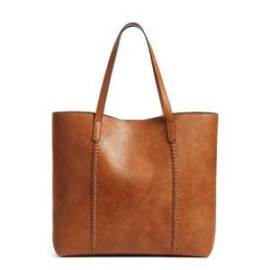 Sacs à main de luxe pour femmes en cuir véritable, fermeture éclair, imperméables, grande capacité, design indien traditionnel, sacs fourre-tout à bandoulière - Product Image 1