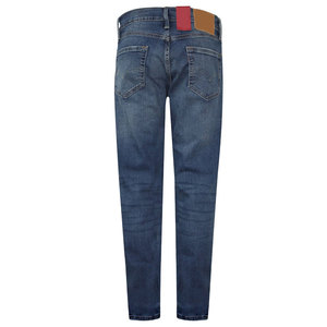 <b>Men</b> Washed Denim Jeans Casual Comfortable Cotton Blend Straight Fit Everyday Wear <b>Men</b> <b>Stretch</b> Denim Jeans Slim Fit - Product Image 2