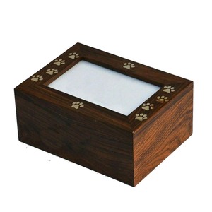 Antique High Quality Acacia Wood <b>Urn</b> Low Prices Wood Pet <b>Urns</b> Premium Casket Ashes Cremation Wood <b>Urn</b> . - Product Image 1