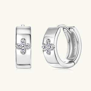 Pendientes Colgantes de Diamantes Naturales Más Vendidos con Oro Amarillo de 18K y Joyería Hecha a Mano para Mujer, Regalo de San Valentín, para Venta de Exportación - Product Image 2