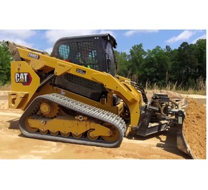Machine puissante CAT 279D3 équipée d'une conception de levage vertical, d'une suspension à essieu torsionnel et d'une capacité nominale de 3200 lb. - Product Image 6