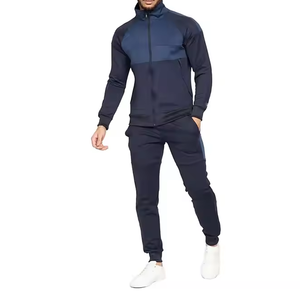 Survêtement personnalisé de qualité supérieure vêtements pour hommes survêtement d'échauffement prix de gros Logo Design costume de survêtement pour hommes fabriqué au Pakistan - Product Image 2