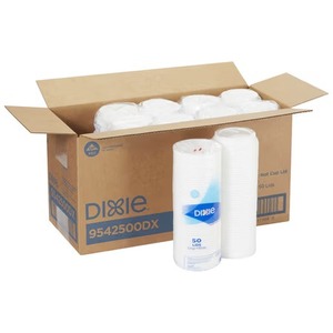 <span class=keywords><strong>Dixie</strong></span> 9542500dx thân thiện với môi có thể tái chế giấy trắng bao bì mỹ phẩm ABS nhựa nóng cốc có nắp đậy 500/trường hợp nhà máy mô hình - Product Image 1
