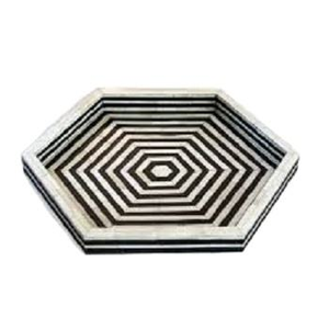 ถาดเสิร์ฟงานฝีมือประดับลายสัตว์ด้วยกระดูกแท้ คุณภาพพรีเมียม ทนทาน เหมาะสำหรับใช้ในบ้าน โรงแรม ร้านอาหาร โต๊ะอาหาร ของตกแต่ง ของใช้ยอดนิยม - Product Image 4