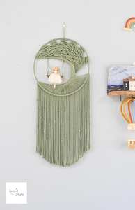 Atrapasueños de sublimación de algodón en blanco hecho a mano Boho colgante de pared decoración del hogar - Product Image 3