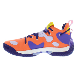 Chaussures unisexes Adidas Sm Harden Vol 6 Couleur : Orange/Violet 100% authentiques - Product Image 4