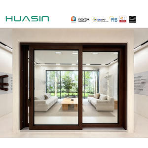 โรงงานหัวซิน รับผลิตตามสั่ง ประตูไม้โอ๊คขาวเคลือบอลูมิเนียม สำหรับคลังสินค้าในอินโดนีเซีย ปี 2026  ผู้จัดจำหน่าย - Product Image 5