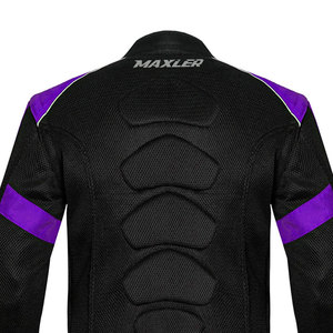 Unisex Summer Motorcycle <b>Racing</b> <b>Jacket</b> Breathable Outdoor Protective Gear with Stand Collar and Pattern Decoration for Riding - Product Image 5