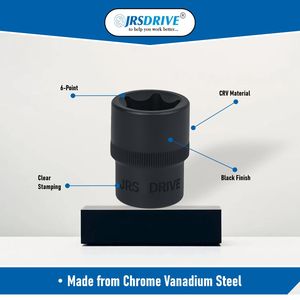 Tốt nhất bán Eastman E-2224 CRV 1/4 SQ thép carbon cao gương hoàn thiện dụng cụ cầm tay Hex ổ cắm phụ kiện giá rẻ giá OEM - Product Image 2