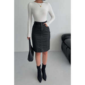 กางเกงยีนส์ทรงดินสอ Orta Boy Etek รุ่น Silhouette ผลิตจากผ้าเดนิมพรีเมียม - Product Image 2