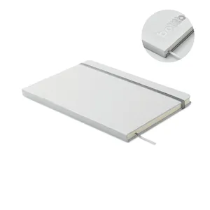 Cuaderno Promocional Sostenible A5 Route White, Cuaderno Ecológico para Merchandising - Product Image 3
