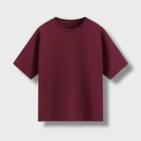 T-shirt Vert Léger pour Homme, Coupe Oversize, Nouvelle Collection, Impression Personnalisée du Logo de la Marque, T-shirts Décontractés en Pur Coton 2026