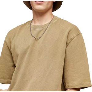Ensemble deux pièces décontracté pour homme, style délavé, t-shirt à manches courtes et short, confortable, streetwear d'été 2026 - Product Image 2