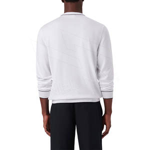 Precio al por mayor personalizado transpirable suéter hecho a medida hombres sudadera algodón poliéster hombres suéter - Product Image 3