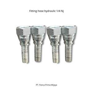 Raccord de tuyau hydraulique de haute qualité en acier au carbone femelle de 1/4 pouces | Connecteur de tuyau hydraulique NJ Type OEM Support ODM disponible - Product Image 2