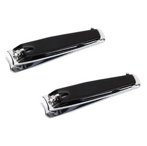 Professionnel nouveau Portable noir étiquette personnalisée coupe-ongles en acier inoxydable coupe-ongles manucure et pédicure coupe-ongles - Product Image 6