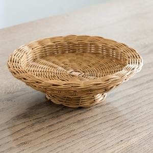 Supports naturels pour gâteaux de mariage, élégants supports à dessert en rotin, mini-supports pour gâteaux, ensemble de présentation de gâteaux - Product Image 2