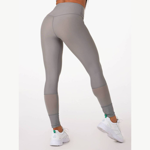 Legging de yoga femmes pantalons longs de haute qualité Leggings de gymnastique grande taille avec compression et emballage personnalisé en maille transparente - Product Image 5