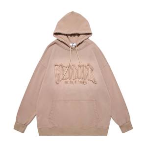 Sudadera con capucha para hombre de alta calidad personalizada color sólido casual tamaño personalizado sudaderas con capucha de invierno para venta en línea - Product Image 3