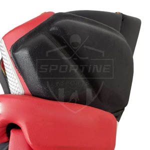 Gants de crosse personnalisés de haute qualité du Pakistan Service OEM conçus pour une utilisation par des adultes avec des poignées en cuir - Product Image 5