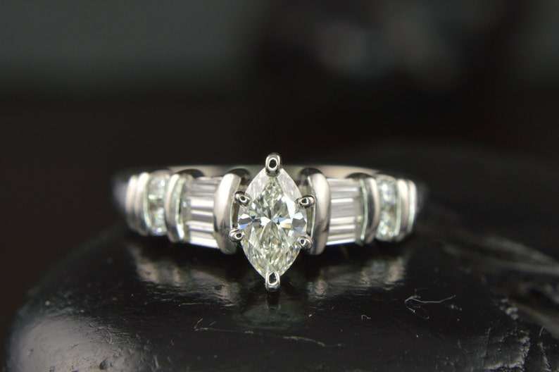 14K White Gold