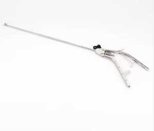 เครื่องมือผ่าตัดผ่านกล้องแบบใช้ซ้ำได้ ทำจากสแตนเลส  แบบมือจับปืน  ปากตรง/โค้ง  สำหรับใช้ในโรงพยาบาล - Product Image 6