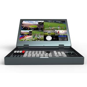 Meilleure qualité PVS0615 Commutateur vidéo multi-format portable 6 canaux avec moniteur 15.6" - Product Image 4