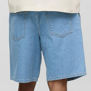 2025 pantalones cortos de mezclilla lavados ligeros de verano de alta calidad personalizados para hombres High-Street Hip-Hop Casual Pockets OEM de alta calidad - Product Image 2