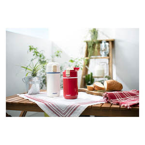 Frasco de vacío de clase enorme de calidad impresionante Latte One Touch 450mL Botella de agua de acero inoxidable con doble aislamiento Personalización - Product Image 1