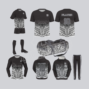 Buena Calidad Ropa Deportiva Rugby Uniforme Conjunto 100% Poliéster Transpirable Liso Teñido Rugby Uniforme en Buen Precio OEM Servicio - Product Image 1