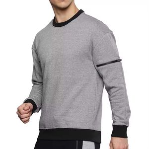 Sweatshirts pour hommes prix de gros Sweatshirts respirants durables de haute qualité surdimensionnés Sweatshirt en coton - Product Image 1