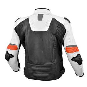 Dernier modèle de combinaison de moto Veste de course en cuir pour moto personnalisée Combinaison de motard Veste de moto en cuir véritable Veste de moto - Product Image 2