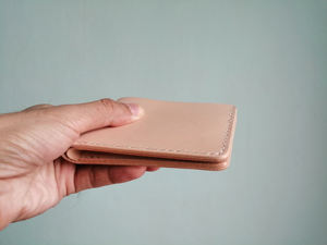 Custom Made Genuine Leather Bi Fold Wallet <b>Slim</b> RFID Blocking <b>Purse</b> For Men With Card Holder Slots BFW-0145 - Product Image 3