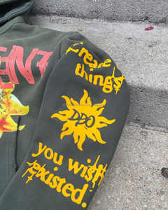 Custom Heavyweight DTG Impreso Logo Sun Faded Vintage Hoodies Hombres Acid Wash Oversized Boxy Street Wear Hoodie - Product Image 4