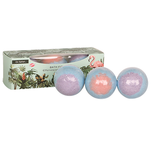 On <strong>Safari</strong> Set of 3 Bath Bombs Spa &amp; Fragrance Product - Product Image 1