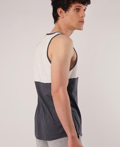 Venta directa de fábrica, camisetas sin mangas de entrenamiento para hombres, 100% algodón, chaleco de gimnasio, diseño transpirable sin mangas, estampado de tendencia, tanque de entrenamiento para hombres - Product Image 5
