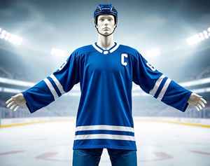 เสื้อฮอกกี้น้ำแข็งสำหรับผู้ชายเสื้อเจอร์ซีย์ฝึกซ้อมเสื้อเจอร์ซีย์แบบสั่งทำสไตล์ใหม่ - Product Image 4