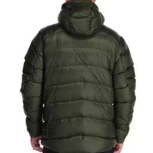 Veste matelassée à capuche en duvet de haute qualité, personnalisée, chaude, épaisse, pour homme, coupe-vent, livraison DDP - Product Image 4