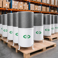 Nouvel extracteur d'air industriel Chungho avec filtre HEPA, absorbeur de fumée et éliminateur de brouillard CNC pour machines, centres d'usinage, tours et taraudage