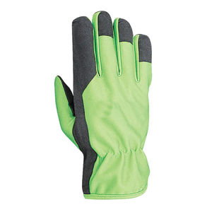 Guantes de trabajo de cuero de grano de piel de vaca y cabra resistentes al calor Guantes de conductor Funciones anticorte antiimpacto Guantes de seguridad general - Product Image 3