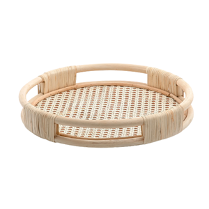Beautiful, Classic Serving <b>Tray</b> Sustainable Rattan <b>Tray</b> Ideal For <b>Table</b> Decoration & Everyday Use Wholesale From Vietnamese. - Product Image 6