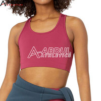 Soutien-gorge de sport sans couture pour femmes, en matière élastique douce, avec design anti-humidité, idéal pour la course à pied, le yoga, la gym et les exercices.